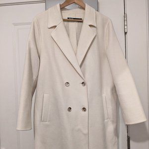 White Zara Coat